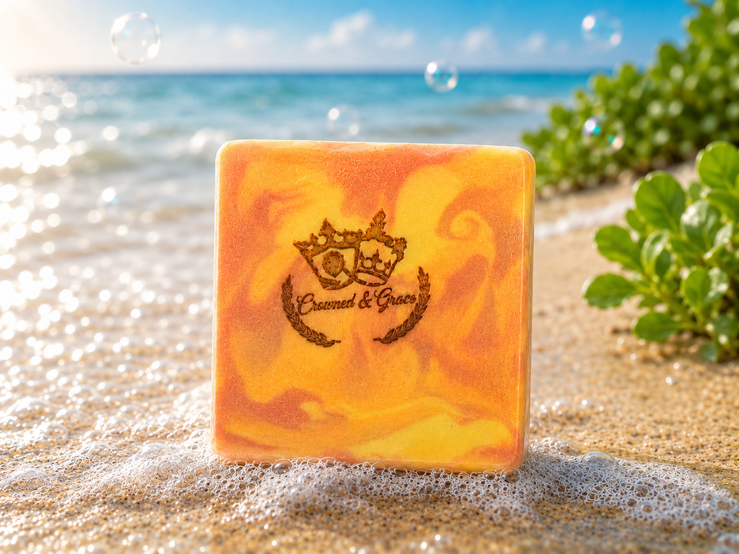 Crowned Grace Luxury Soap Bar – Large